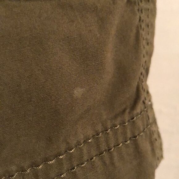 Motherhood S Camo Green Stretch Shorts with Four Pockets - Picture 14 of 14